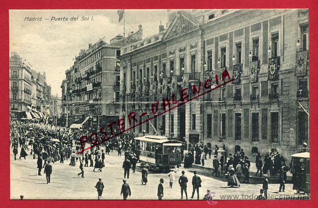 Postales: POSTAL MADRID, PUERTA DEL SOL, P81178 - Foto 1