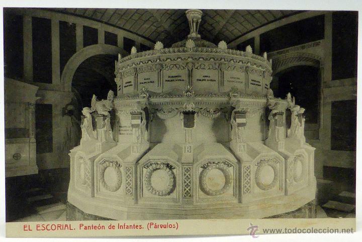 Postkarten: Postal El Escorial Pante&oacute;n de Infantes P&aacute;rvulos Fototipia Thomas sin circular