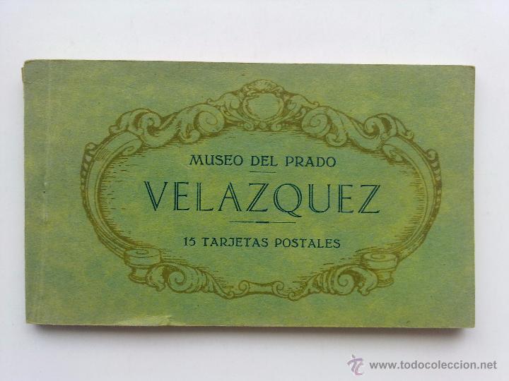 Postcards: ALBUM 14 POSTALES, VELAZQUEZ, MUSEO DEL PRADO