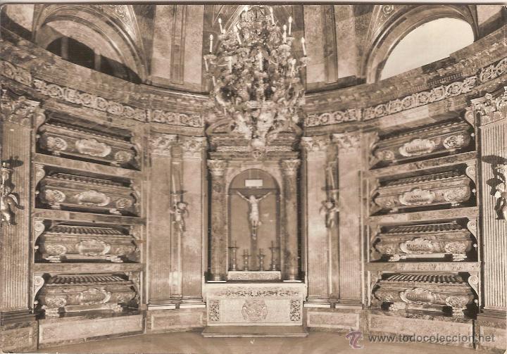 Postais: EL ESCORIAL, MONASTERIO, PANTEON DE REYES - PATRIMONIO NACIONAL N&ordm; 13 - FTO J.CEBOLLERO - S/C