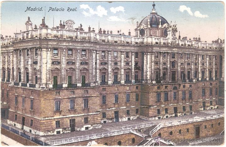 Postales: Madrid Palacio Real 1921