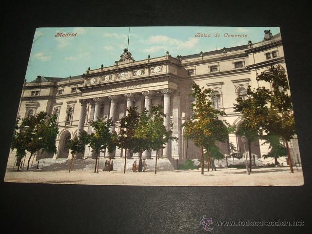 Postales: MADRID BOLSA DE COMERCIO EDICION PURGER N&ordm; 2819 - Foto 1