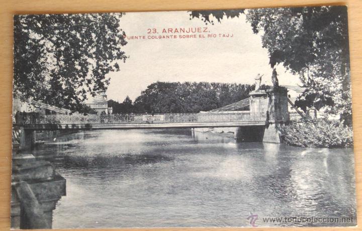 Postales: ARANJUEZ - PUENTE COLGANTE - Foto 1