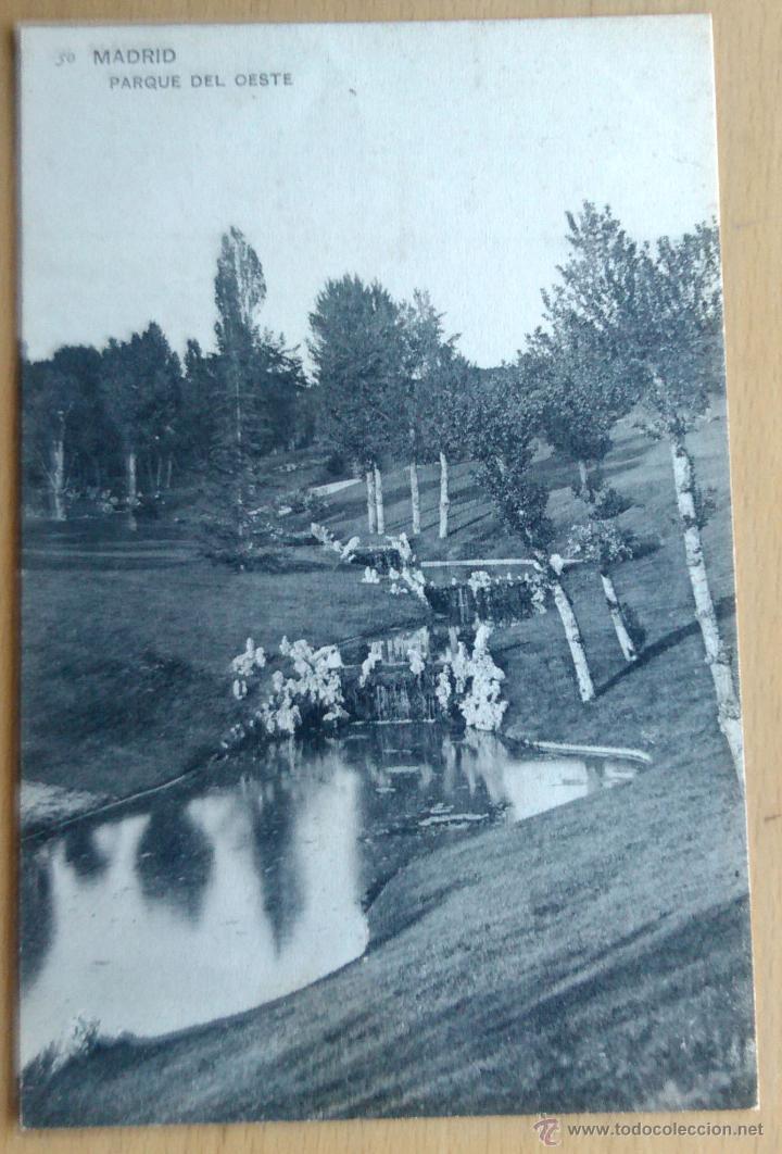 Postales: MADRID - PARQUE DEL OESTE - Foto 1