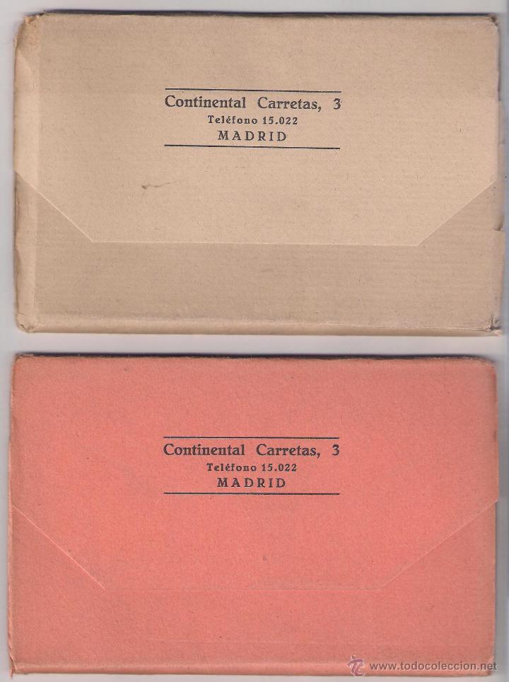 Postales: 3 SERIES CARNET POSTAL MADRID - Foto 2