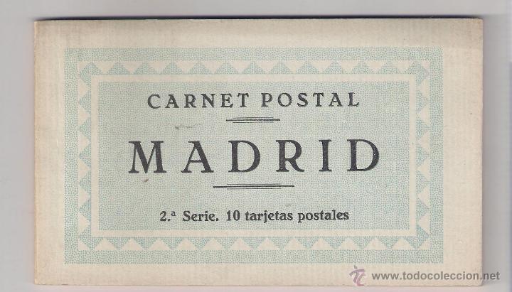 Postales: 3 SERIES CARNET POSTAL MADRID - Foto 3