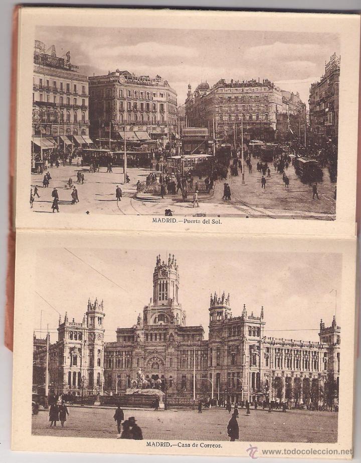 Postales: 3 SERIES CARNET POSTAL MADRID - Foto 8