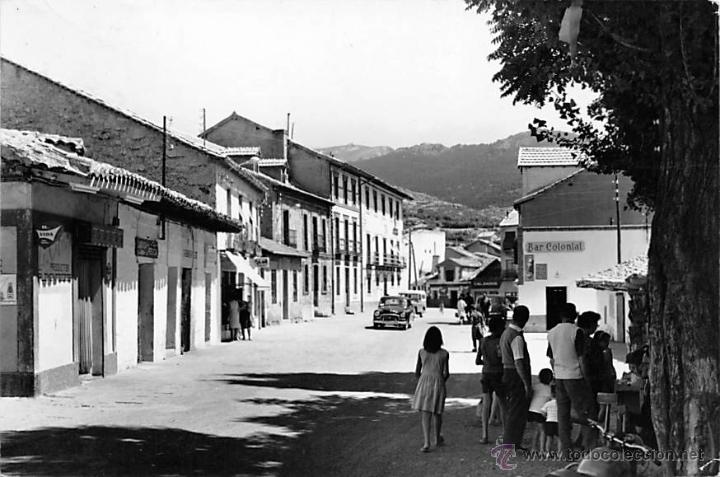 Postales: CERCEDILLA (MADRID).- AVDA DEL GENERALISIMO - Foto 1