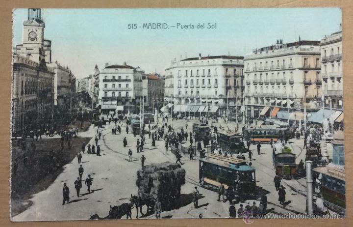Postales: MADRID. PUERTA DEL SOL. - Foto 1