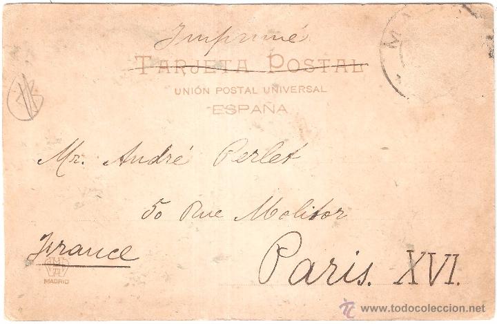 Postales: MADRID PLAZA DE CASTELAR - Foto 2