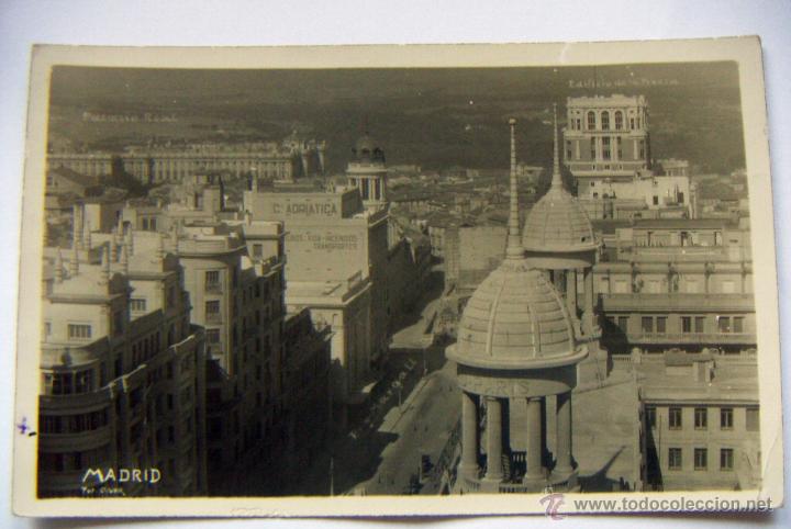 Postales: FOTO POSTAL, MADRID, PI Y MARGALL, EDIFICIO PRENSA, PALACIO REAL - Foto 1
