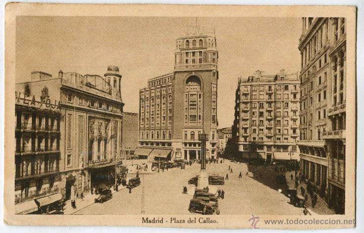 Postales: Madrid - Plaza del callao - Foto 1