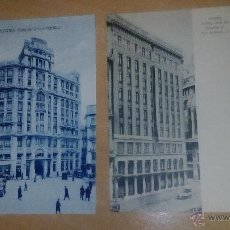Cartoline: LOTE 2 POSTALES DE MADRID ANTIGUAS HOTEL GRAN VIA Y HOTEL FLORIDA
