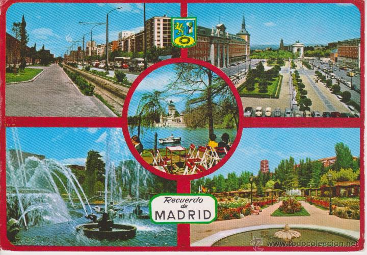 Postales: (83) RECUERDO DE MADRID - Foto 1