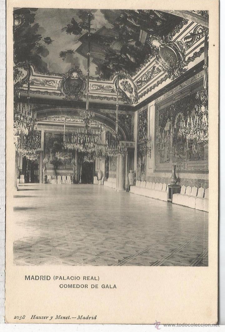 Postales: MADRID PALACIO REAL SIN ESCRIBIR - Foto 1