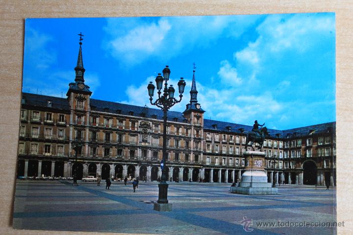 Postales: Postal de Madrid. Plaza Mayor - Foto 1
