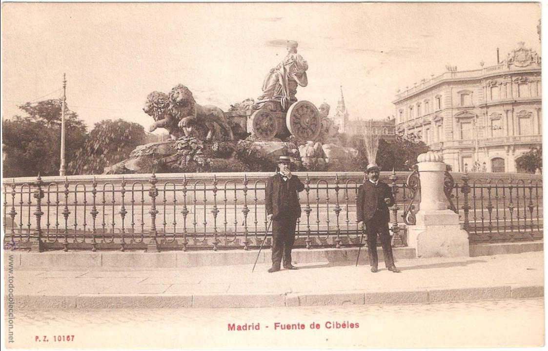 Postales: MADRID FUENTE DE CIBELES - Foto 1