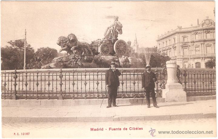 Postales: MADRID FUENTE DE CIBELES - Foto 2