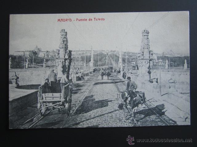 Postales: POSTAL MADRID. PUENTE DE TOLEDO - Foto 1