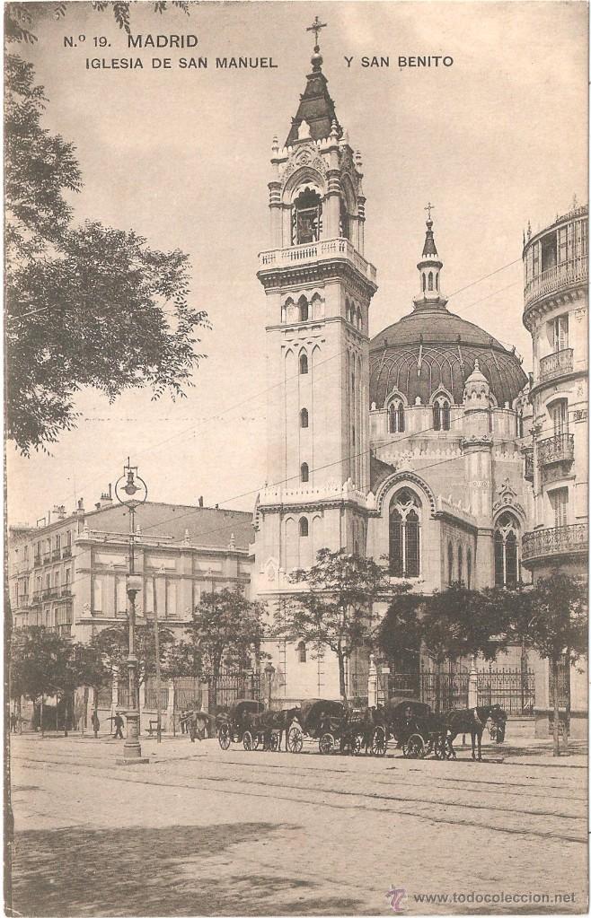 Postales: MADRID IGLESIA DE SAN MIGUEL Y SAN BENITO