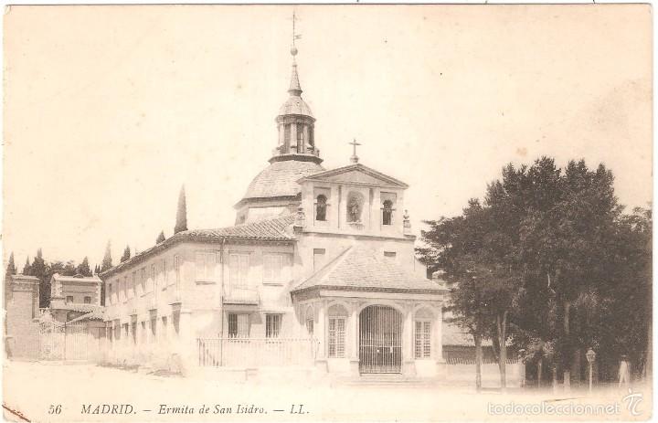 Postales: MADRID ERMITA DE SAN ISIDRO - Foto 1