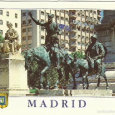 Postales: POSTAL DE MADRID, MONUMENTO A DON QUIJOTE, PLAZA DE ESPAÑA