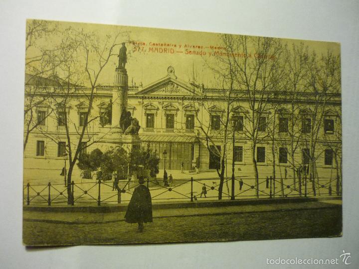 Postales: POSTAL MADRID SENADO --CIRCULADA BB - Foto 1