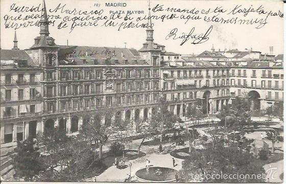 Postales: POSTAL MADRID PLAZA MAYOR - Foto 1