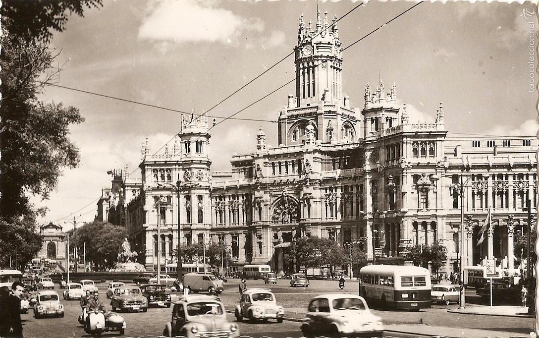 Postales: POSTAL, MADRID, PALACIO DE COMUNICACIONES, ESCRITA - Foto 1
