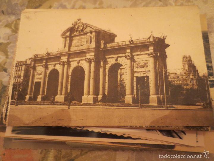 Postales: madrid  puerta de alcala   grafos - Foto 1