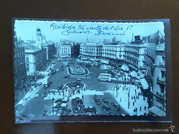 Postales: POSTAL DE MADRID - PUERTA DEL SOL - Foto 1