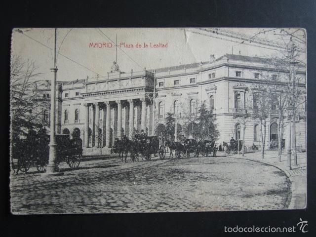 Postales: POSTAL MADRID. PLAZA DE LA LEALTAD. - Foto 1