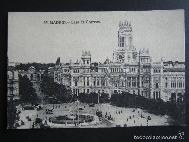 Postales: POSTAL MADRID. CASA DE CORREOS. - Foto 1