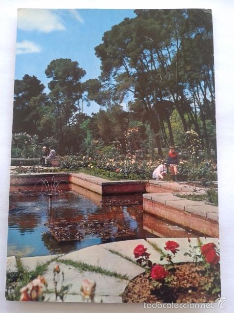Postales: POSTAL -- MADRID - ROSALEDA DEL RETIRO -- USADA -- - Foto 1