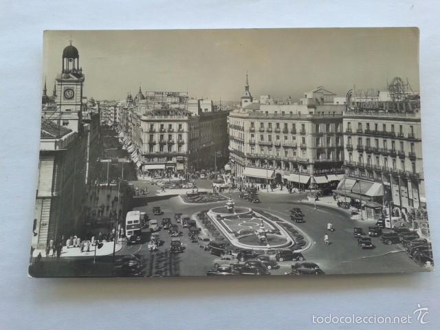 Postales: POSTAL -- N&ordm; 20 - MADRID - PUERTA DEL SOL -- USADA -- - Foto 1