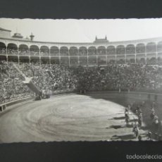 Postales: POSTAL MADRID. PLAZA DE TOROS. CIRCULADA. AÑO 1956. . Lote 56909693