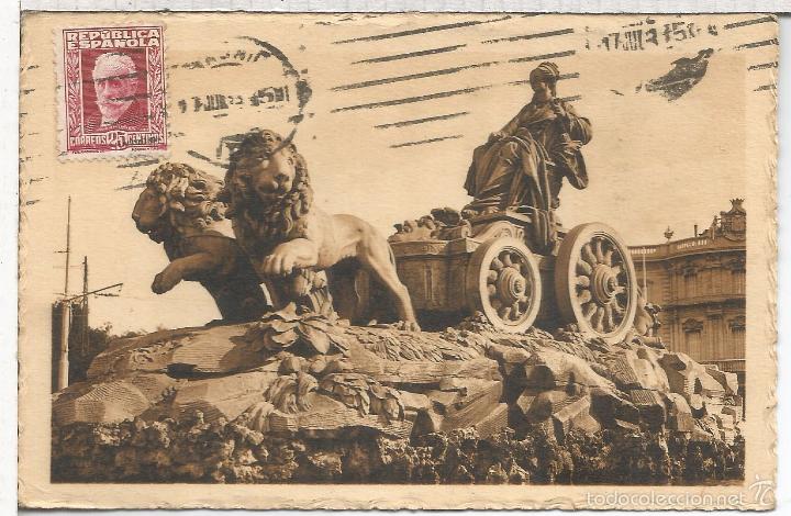 Postales: MADRID LA CIBELES ESCRITA - Foto 1