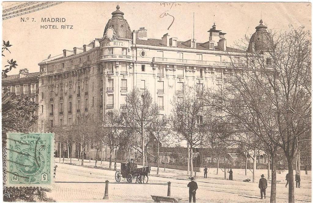 Postales: MADRID HOTEL RITZ 1911