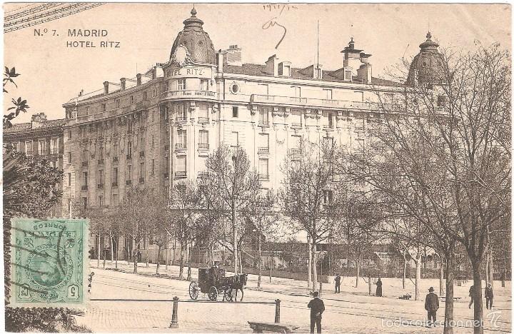 Postales: MADRID HOTEL RITZ 1911 - Foto 2