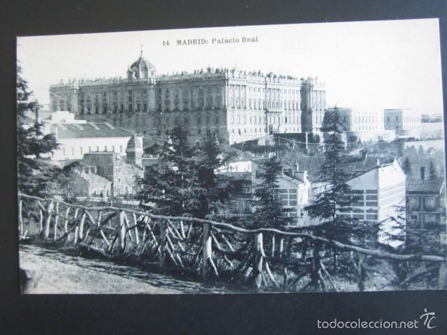 Postales: POSTAL MADRID. PALACIO REAL. HAUSER Y MENET. - Foto 1