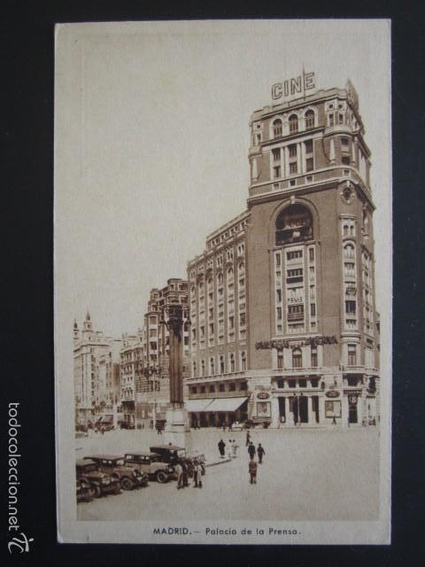 Postales: POSTAL MADRID. PALACIO DE LA PRENSA. - Foto 1