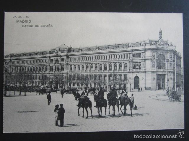 Postales: POSTAL MADRID. BANCO DE ESPA&Ntilde;A. - Foto 1