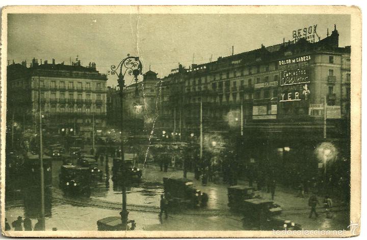 Postales: POSTAL DE MADRID (PUERTA DEL SOL) - Foto 1