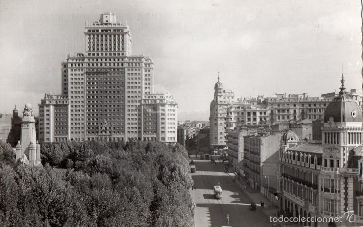 Postales: MADRID. PLAZA DE ESPA&Ntilde;A - Foto 1