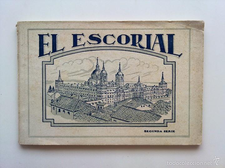 Postcards: ALBUM LOTE 18 POSTALES EL ESCORIAL, SEGUNDA SERIE, (22,5 X 15 CM.)