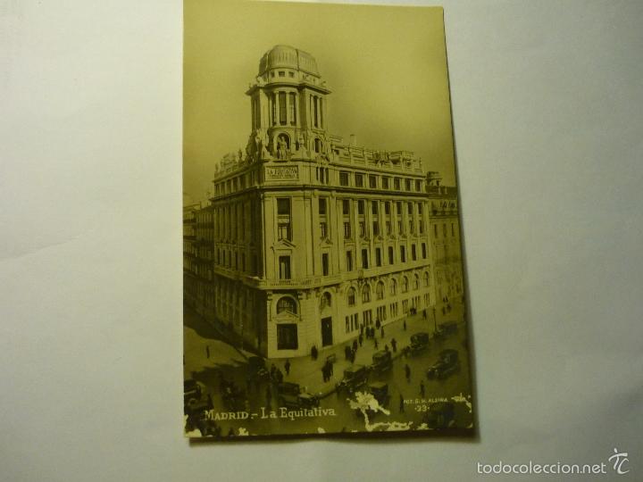 Postales: POSTAL MADRID.-EDIF.EQUITATIVA -ESCRITA BB