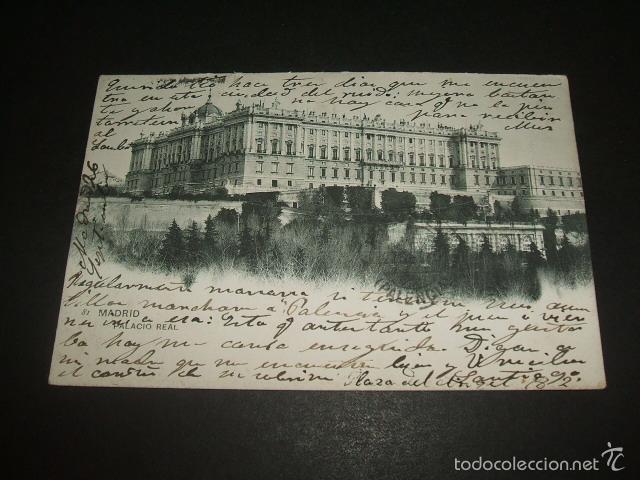 Postales: MADRID PALACIO REAL - Foto 1