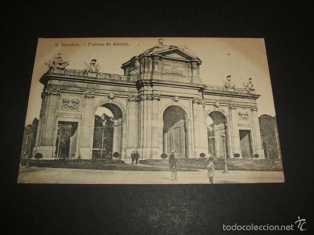 Postales: MADRID PUERTA DE ALCALA - Foto 1