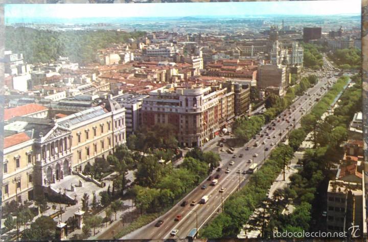 Postales: MADRID - PASEO DE CALVO SOTELO - Foto 1