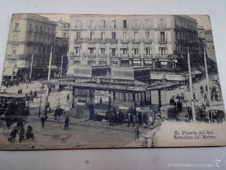 Postales: POSTAL MADRID, CIRCULADAS 1900. - Foto 2
